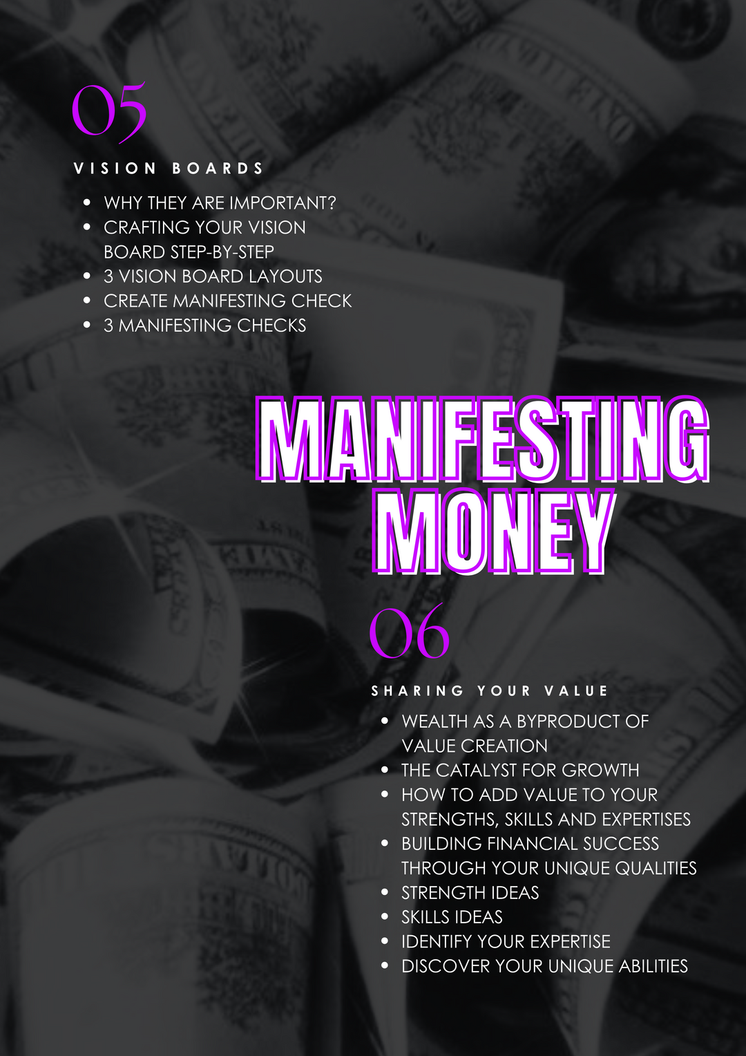 Manifesting Money Workbook Front