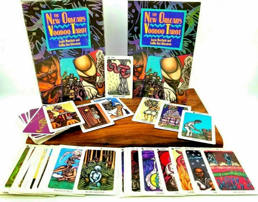 The New Orleans Voodoo Tarot (276-Page Book and Tarot Card Deck Included) - Spirits Magick