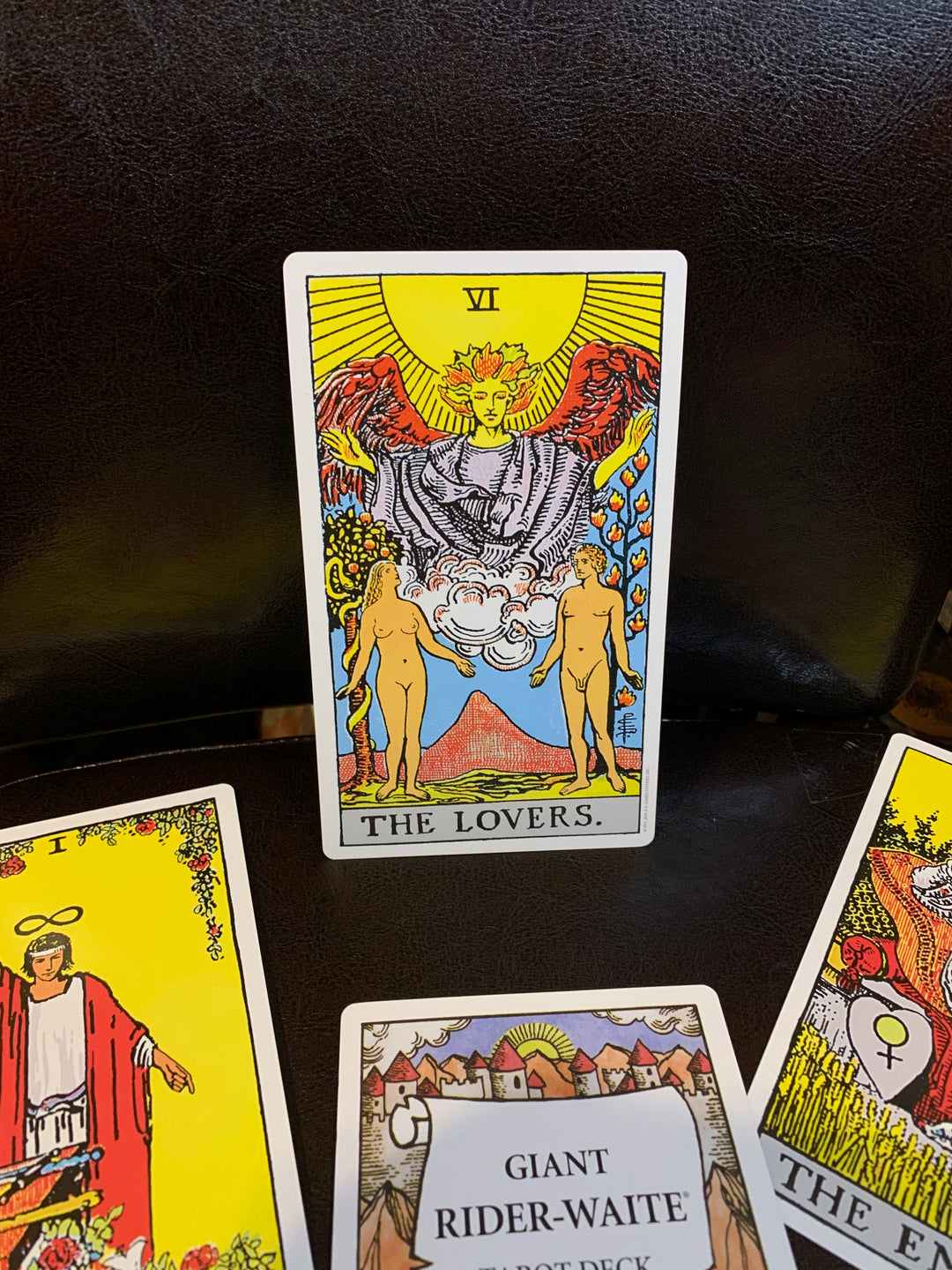 Giant Rider Wait Deck (6.5" x 4") Huge and A Must Have for All Tarot Collectors - Spirits Magick