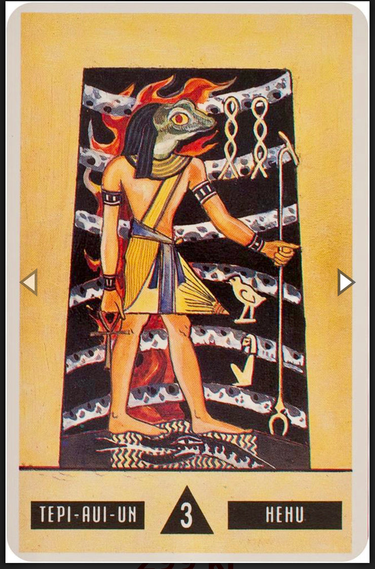 The Book of Doors Divination Deck: An Alchemical Oracle from Ancient Egypt (65-Oracle Cards and Full Size Guidebook) - Spirits Magick