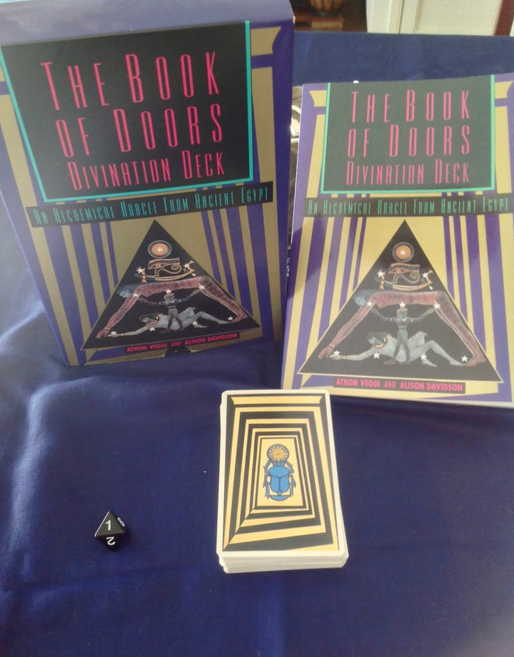 The Book of Doors Divination Deck: An Alchemical Oracle from Ancient Egypt (65-Oracle Cards and Full Size Guidebook) - Spirits Magick