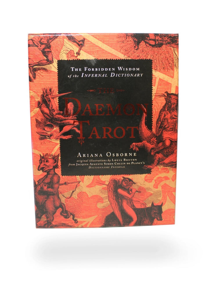 Daemon Tarot: The Forbidden Wisdom of the Infernal Deck and Book Set (72 Demons of Goetia) 72 Daemon of the ARS Goetia - Spirits Magick
