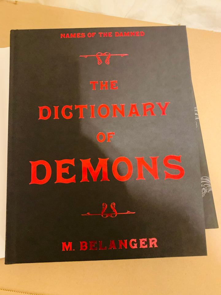 The Dictionary of Demons - Names of the Damned - 10th Anniversary Edition - Satanic Bible - Demon - Encyclopedia of Spirits - Occultism - Spirits Magick