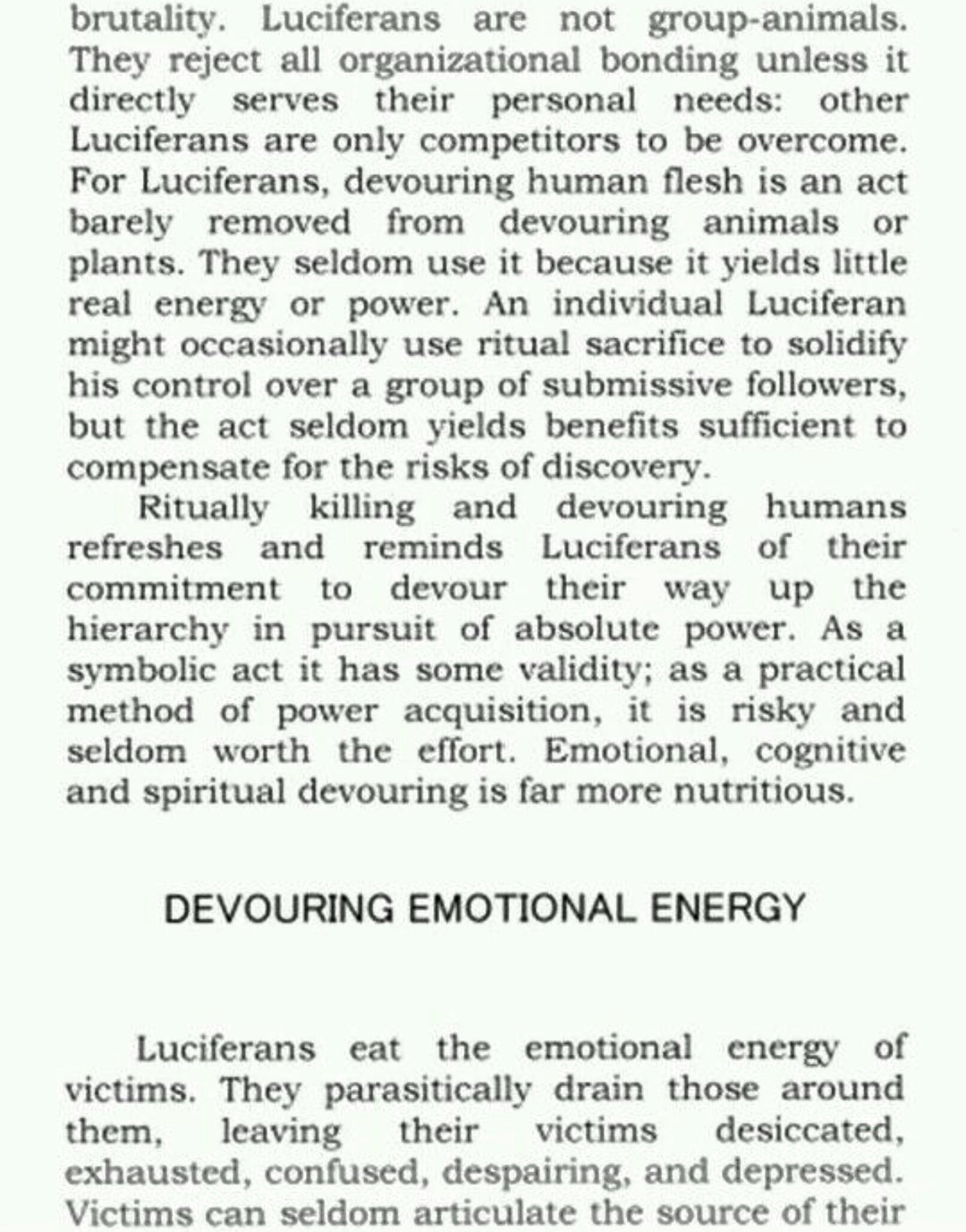 Melanin People: How to Eat and Devour their Energy (White Luciferians Reveal their Secrets) by Bobby Hemmitt - Spirits Magick