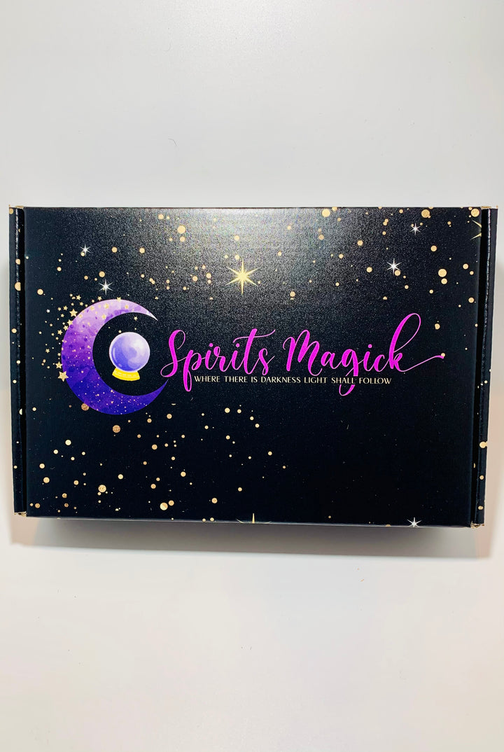 Magickal Intuition Box: TWIN FLAME EDITION - TWIN FLAME Oracle Deck - Tarot Box Starter Kit - Baby Witch - Gift Set - Witch Box - Sage - Witch Kit - Witch - Spirits Magick