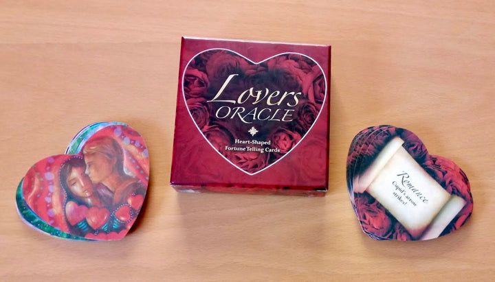 Lovers Oracle: Heart Shaped Love Fortune Telling Cards by Toni Carmine Salerno (CLASSIC ROMANCE DECK Must Have!!! ) - Spirits Magick