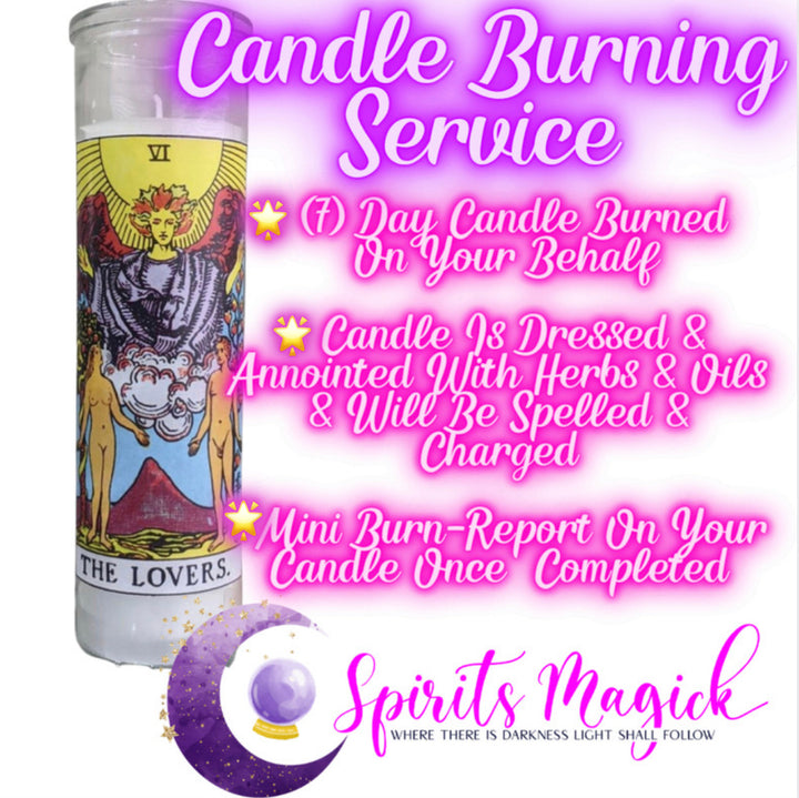 Candle Burning Service (Personal Service)